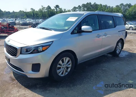 2017 Kia Sedona Lx z USA, uszkodzony, nr VIN KNDMB5C13H6312934